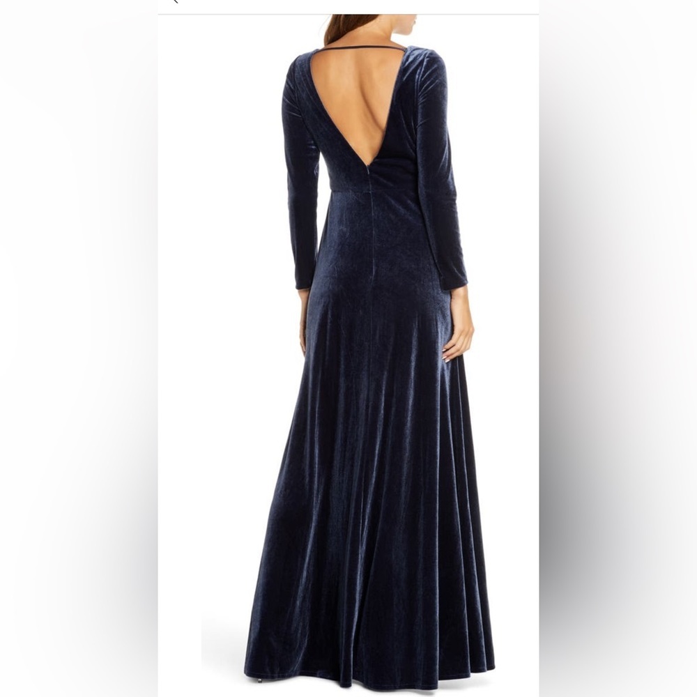Jenny Yoo velvet dress - Picture 3 of 10